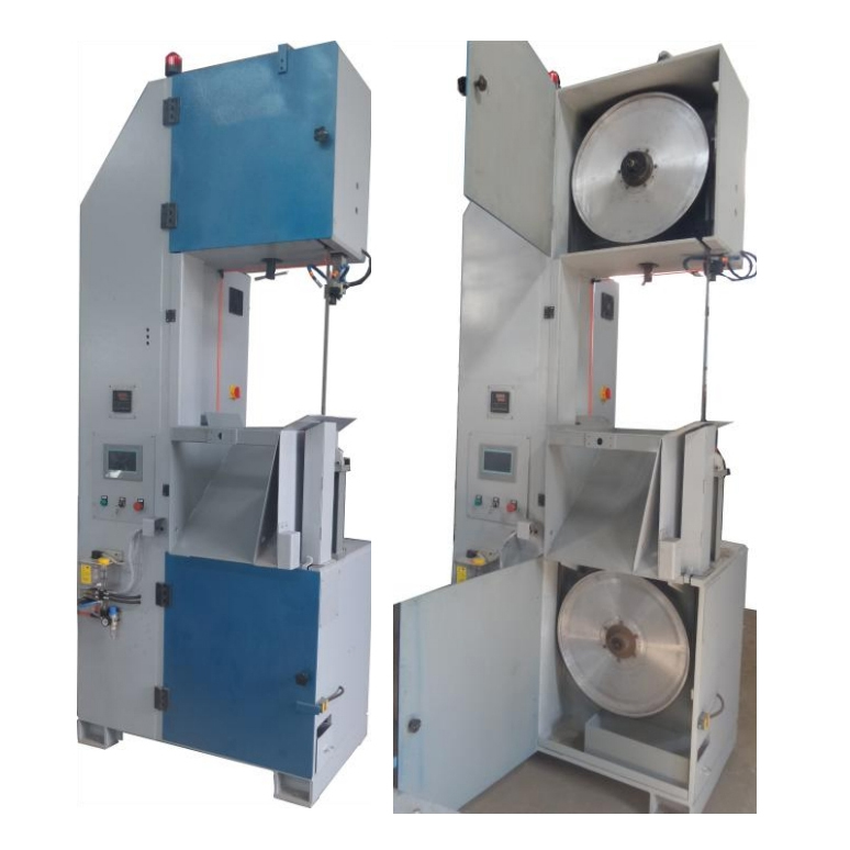 GR630 aluminum cutting high-speed vertical band saw machine