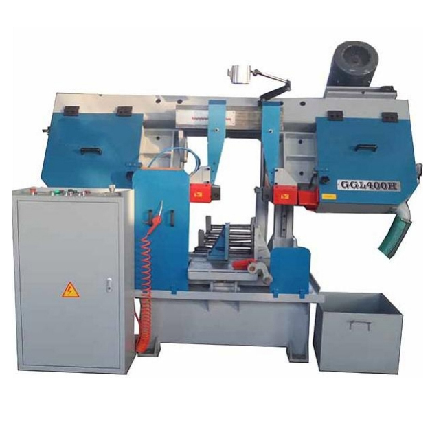 GGL400H aluminum cutting high-speed horizontal band saw machine